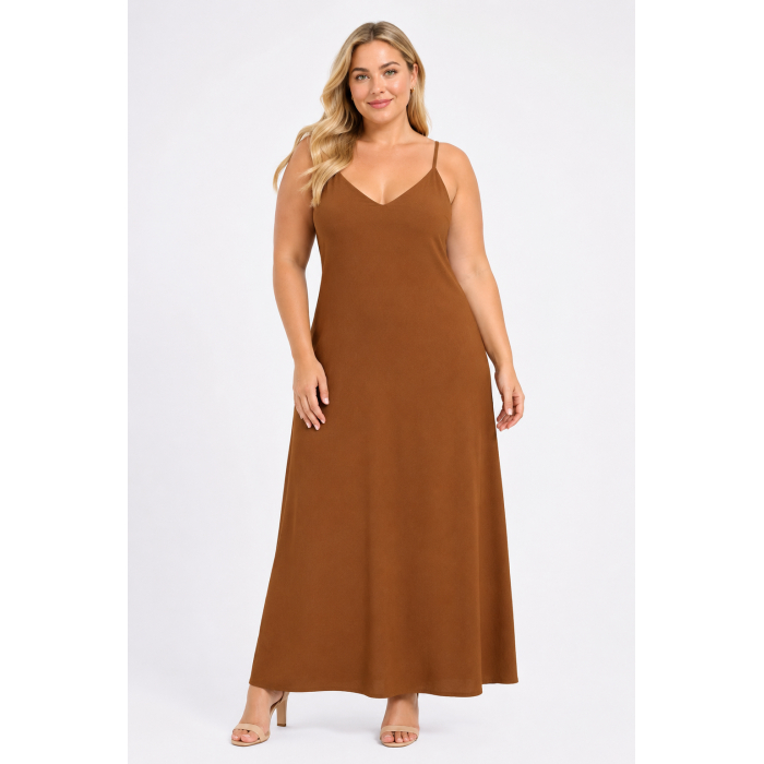 PLUS SIZE ΦΟΡΕΜΑ MAXI ΤΙΡΑΝΤΕ