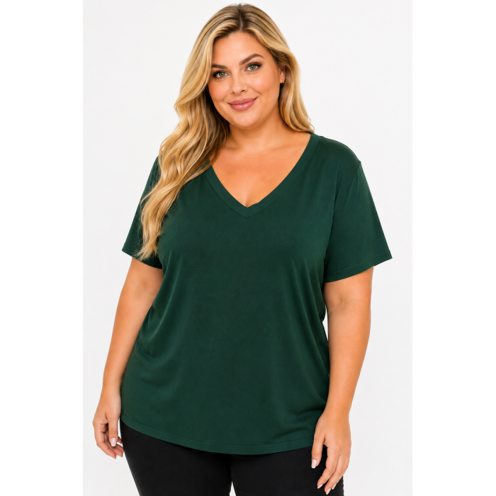 PLUS SIZE ΜΠΛΟΥΖΑ ΚΟΝΤΟΜΑΝΙΚΗ