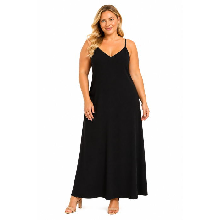 PLUS SIZE ΦΟΡΕΜΑ MAXI ΤΙΡΑΝΤΕ