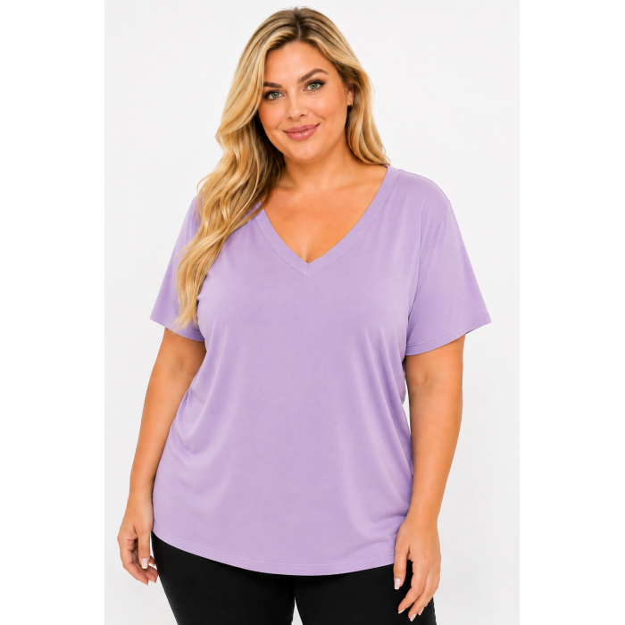 PLUS SIZE ΜΠΛΟΥΖΑ ΚΟΝΤΟΜΑΝΙΚΗ