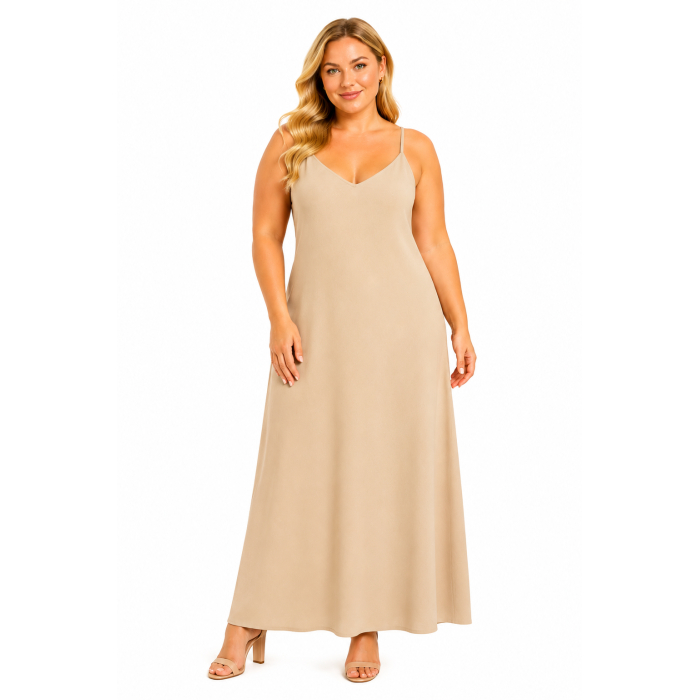 PLUS SIZE ΦΟΡΕΜΑ MAXI ΤΙΡΑΝΤΕ