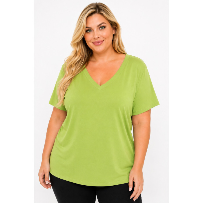 PLUS SIZE ΜΠΛΟΥΖΑ ΚΟΝΤΟΜΑΝΙΚΗ