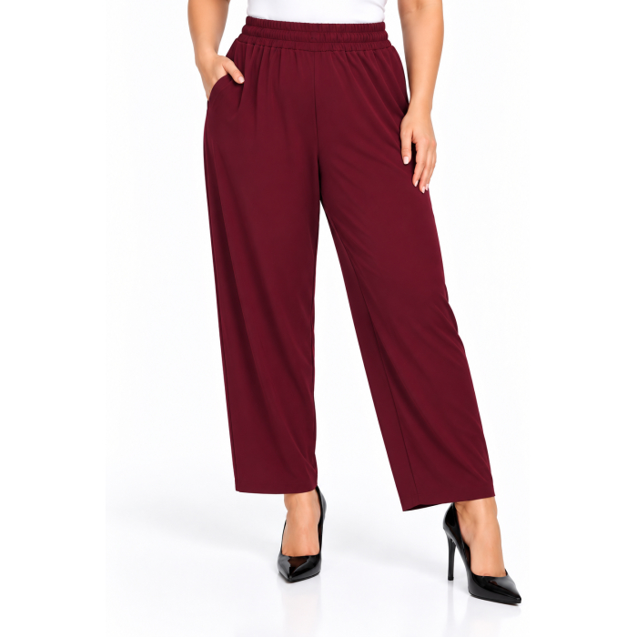 PLUS SIZE ΠΑΝΤΕΛΟΝΙ ΥΦΑΣΜΑΤΙΝΟ