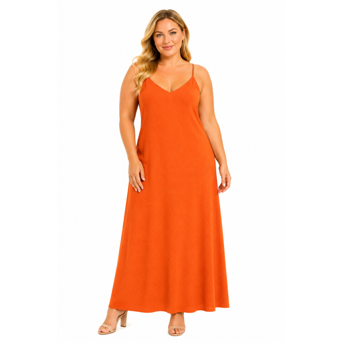 PLUS SIZE ΦΟΡΕΜΑ MAXI ΤΙΡΑΝΤΕ