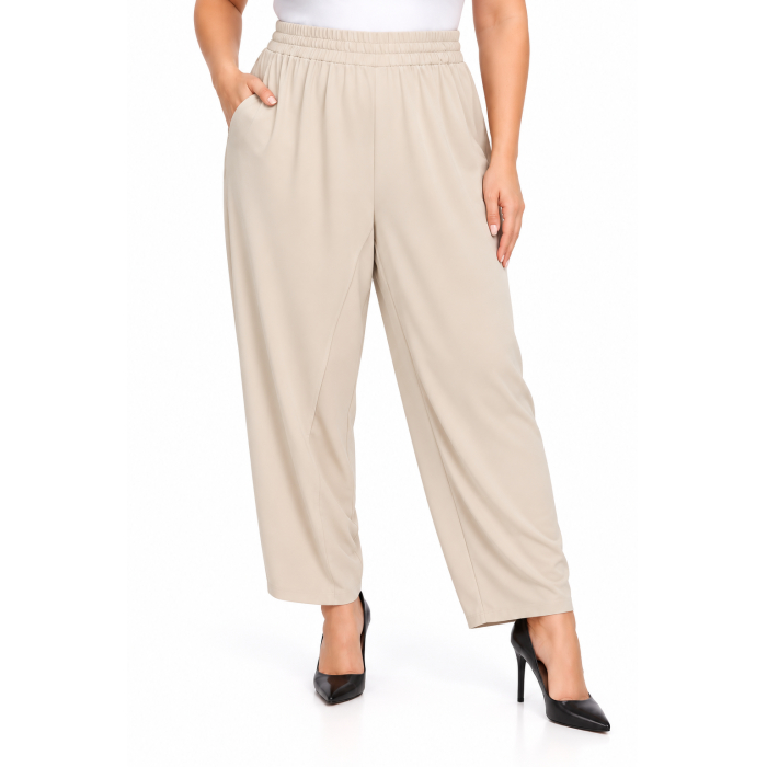 PLUS SIZE ΠΑΝΤΕΛΟΝΙ ΥΦΑΣΜΑΤΙΝΟ