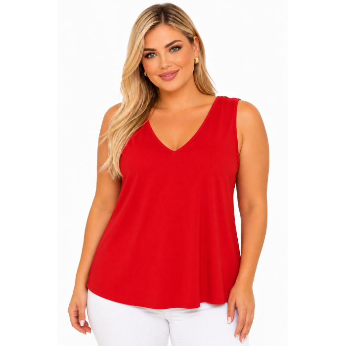 PLUS SIZE ΜΠΛΟΥΖΑ ΑΜΑΝΙΚΗ