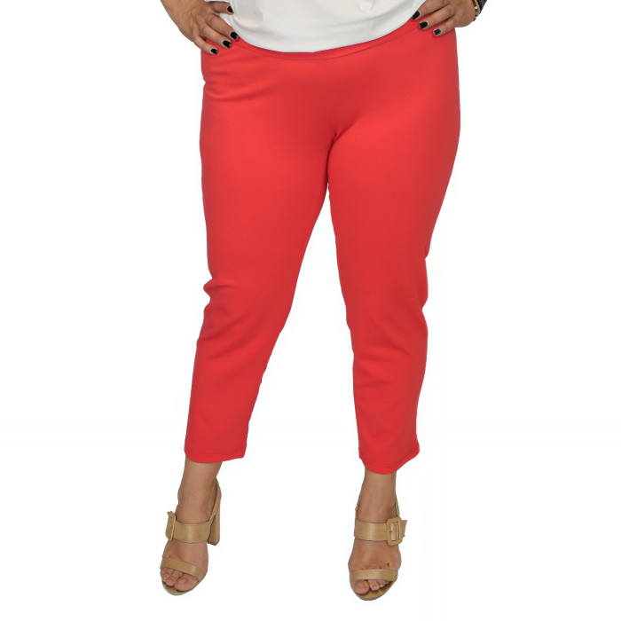 PLUS SIZE ΠΑΝΤΕΛΟΝΙ ΥΦΑΣΜΑΤΙΝΟ