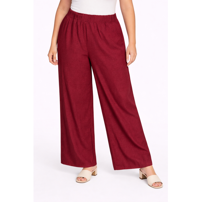 PLUS SIZE ΠΑΝΤΕΛΟΝΑ ΥΦΑΣΜΑΤΙΝΗ