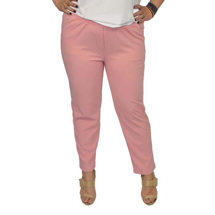 PLUS SIZE ΠΑΝΤΕΛΟΝΙ ΥΦΑΣΜΑΤΙΝΟ