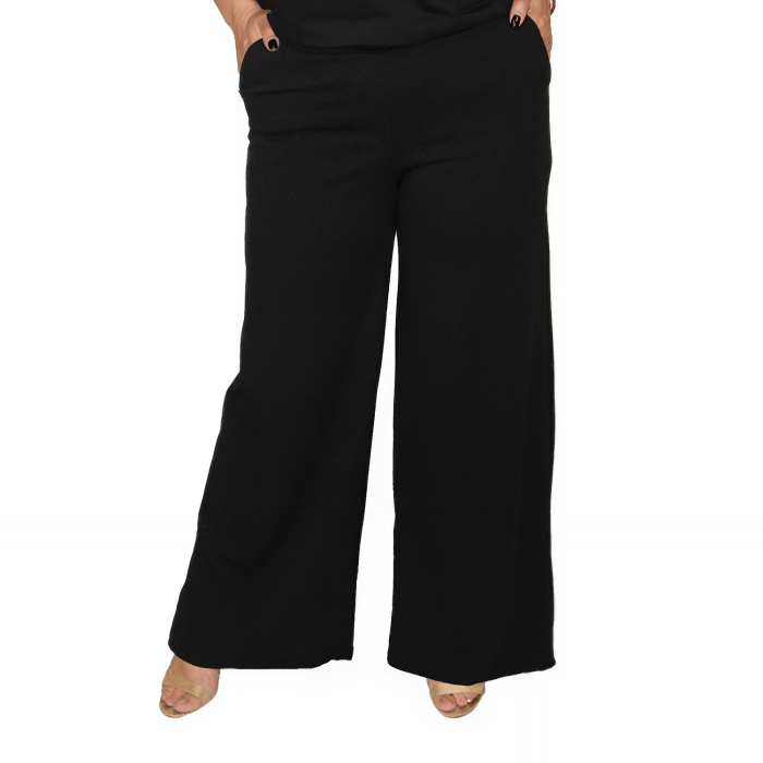 PLUS SIZE ΠΑΝΤΕΛΟΝΑ ΥΦΑΣΜΑΤΙΝΗ