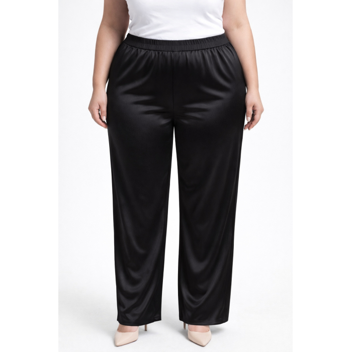 PLUS SIZE ΠΑΝΤΕΛΟΝΙ ΥΦΑΣΜΑΤΙΝΟ