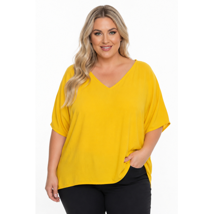 PLUS SIZE ΜΠΛΟΥΖΑ ΚΟΝΤΟΜΑΝΙΚΗ