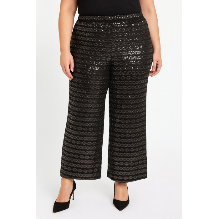 PLUS SIZE ΠΑΝΤΕΛΟΝΑ ΥΦΑΣΜΑΤΙΝΗ