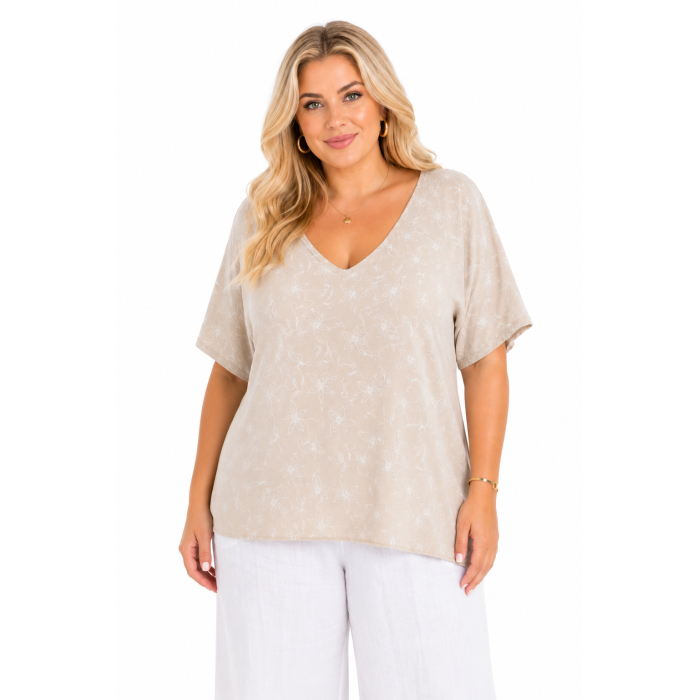 PLUS SIZE ΜΠΛΟΥΖΑ ΚΟΝΤΟΜΑΝΙΚΗ