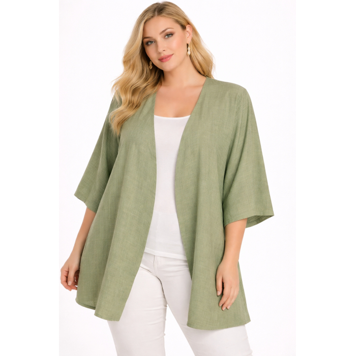 PLUS SIZE ΖΑΚΕΤΑ ΚΟΝΤΟΜΑΝΙΚΗ