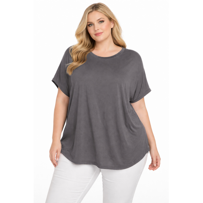 PLUS SIZE ΜΠΛΟΥΖΑ ΚΟΝΤΟΜΑΝΙΚΗ