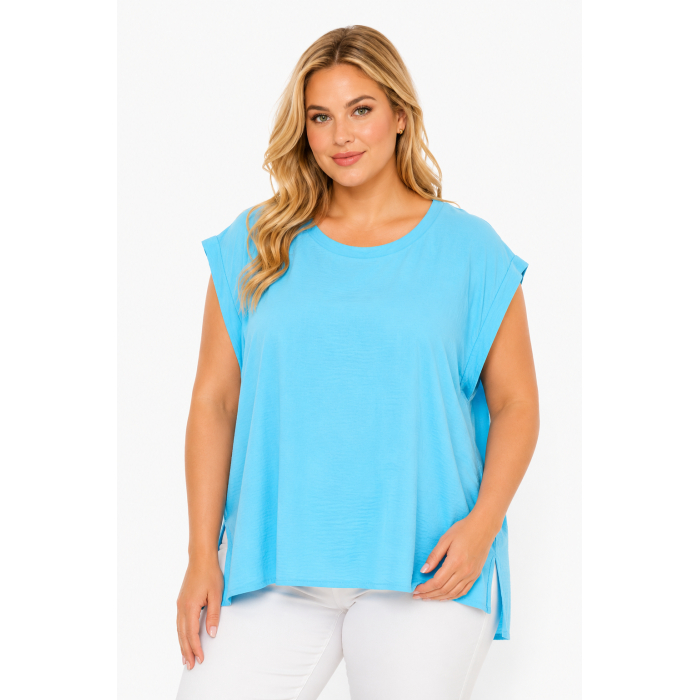 PLUS SIZE ΜΠΛΟΥΖΑ ΑΜΑΝΙΚΗ