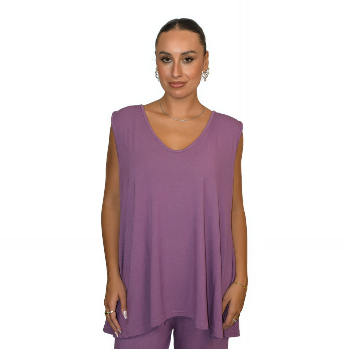 PLUS SIZE ΜΠΛΟΥΖΑ ΑΜΑΝΙΚΗ