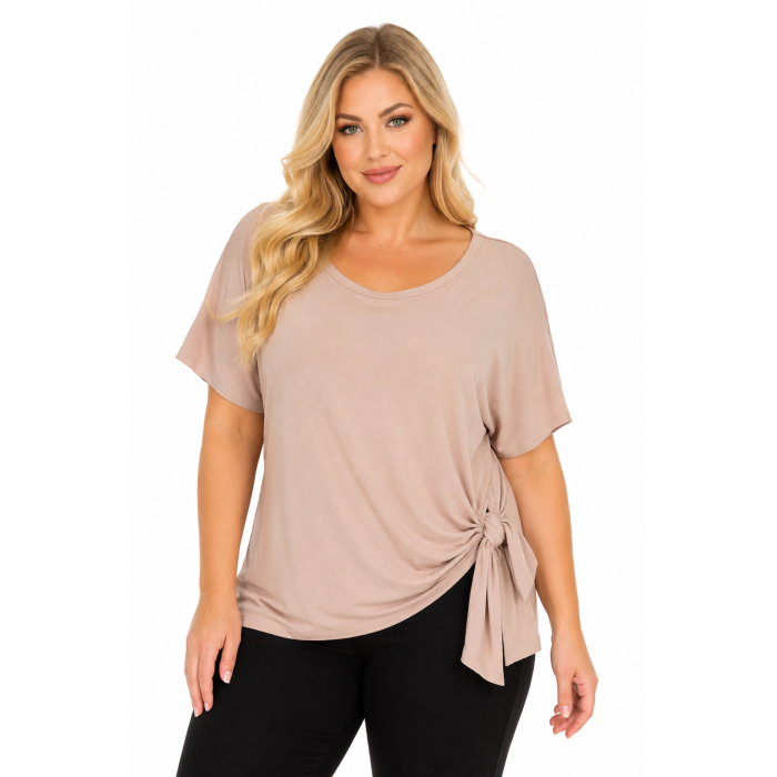 PLUS SIZE ΜΠΛΟΥΖΑ ΚΟΝΤΟΜΑΝΙΚΗ