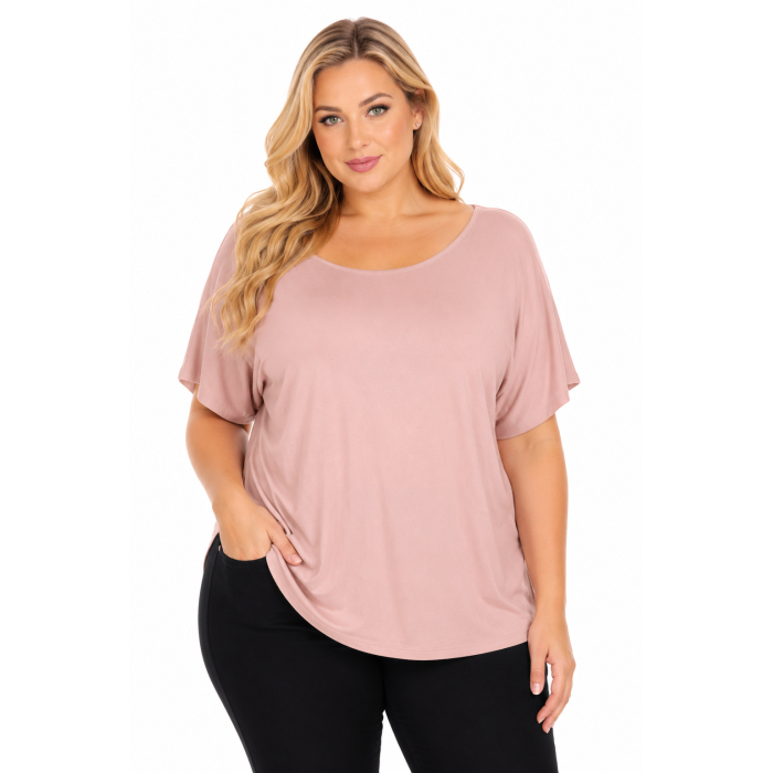 PLUS SIZE ΜΠΛΟΥΖΑ ΚΟΝΤΟΜΑΝΙΚΗ
