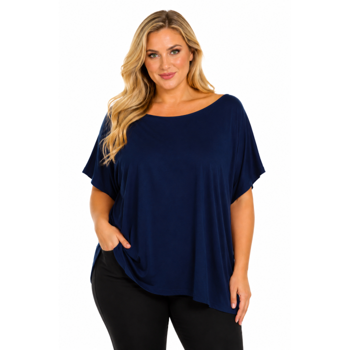 PLUS SIZE ΜΠΛΟΥΖΑ ΚΟΝΤΟΜΑΝΙΚΗ
