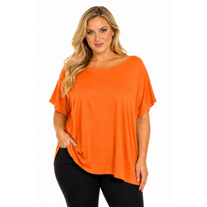 PLUS SIZE ΜΠΛΟΥΖΑ ΚΟΝΤΟΜΑΝΙΚΗ