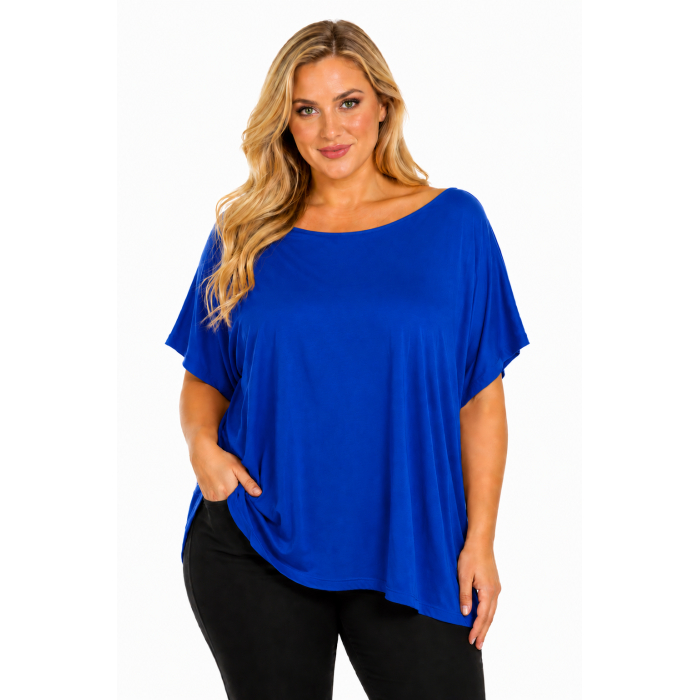 PLUS SIZE ΜΠΛΟΥΖΑ ΚΟΝΤΟΜΑΝΙΚΗ