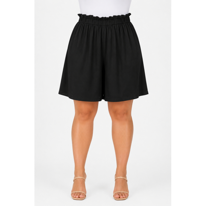 PLUS SIZE ΒΕΡΜΟΥΔΑ ΥΦΑΣΜΑΤΙΝΗ