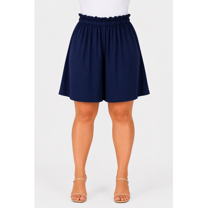PLUS SIZE ΒΕΡΜΟΥΔΑ ΥΦΑΣΜΑΤΙΝΗ