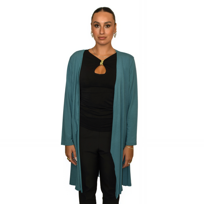 PLUS SIZE ΖΑΚΕΤΑ ΜΑΚΡΥΜΑΝΙΚΗ