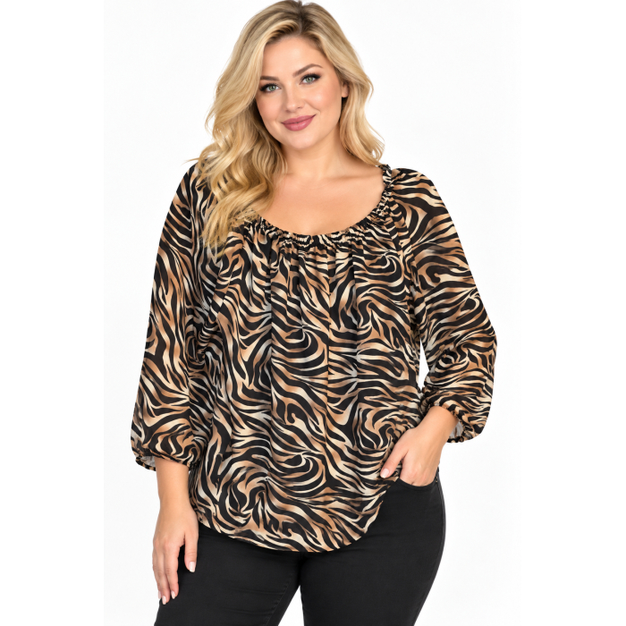 PLUS SIZE ΜΠΛΟΥΖΑ ΤΡΟΥΑΚΑΡ
