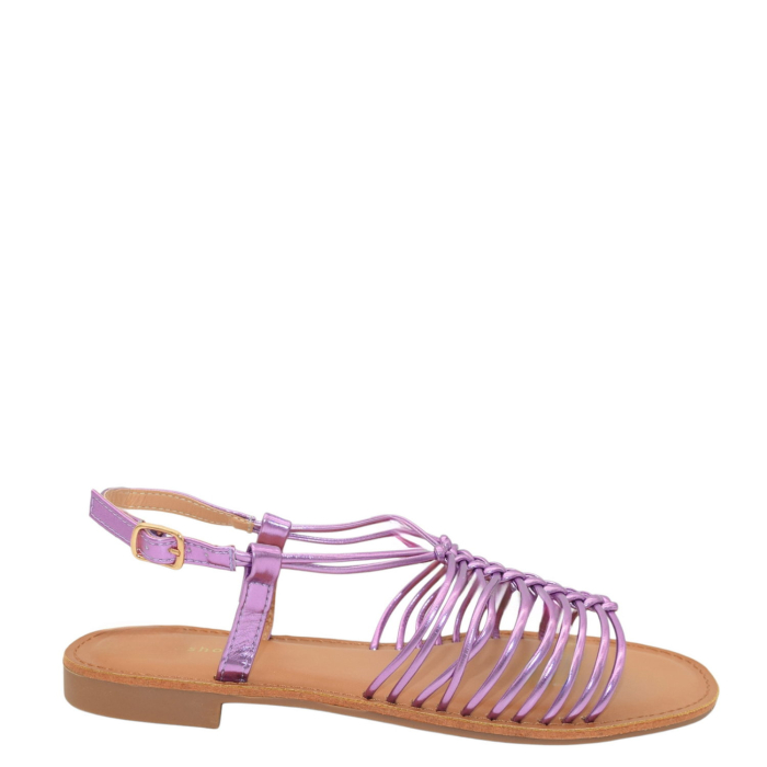 ΣΑΝΔΑΛΙ FLAT ΜΕΤΑΛΛΙΖΕ