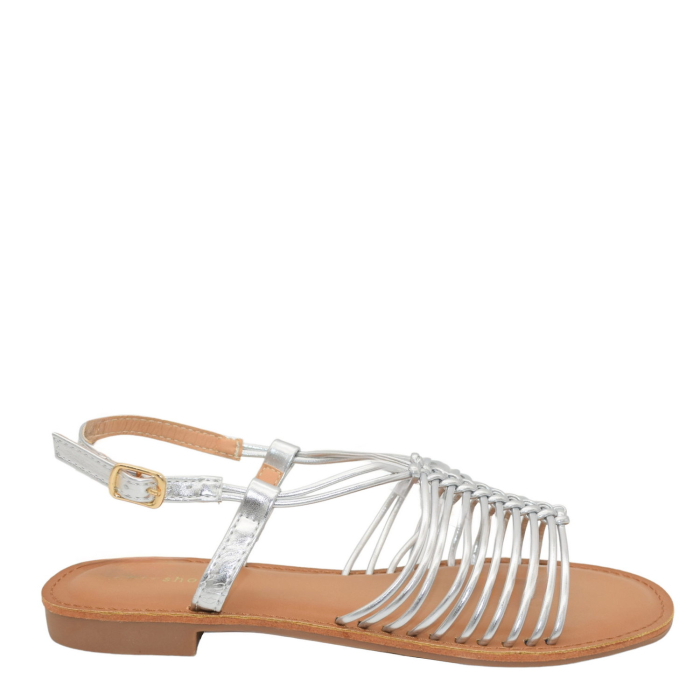 ΣΑΝΔΑΛΙ FLAT ΜΕΤΑΛΛΙΖΕ