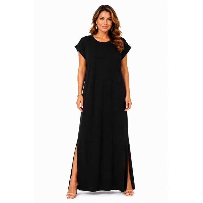 PLUS SIZE ΦΟΡΕΜΑ MAXI ΚΟΝΤΟΜΑΝΙΚΟ