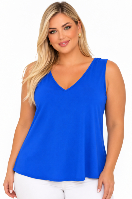 PLUS SIZE ΜΠΛΟΥΖΑ ΑΜΑΝΙΚΗ