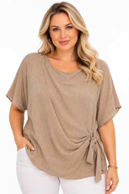 PLUS SIZE ΜΠΛΟΥΖΑ ΚΟΝΤΟΜΑΝΙΚΗ