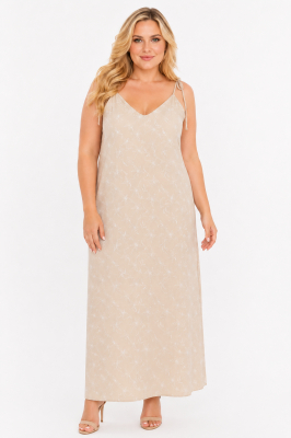 PLUS SIZE ΦΟΡΕΜΑ MAXI ΤΙΡΑΝΤΕ