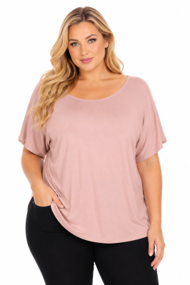 PLUS SIZE ΜΠΛΟΥΖΑ ΚΟΝΤΟΜΑΝΙΚΗ