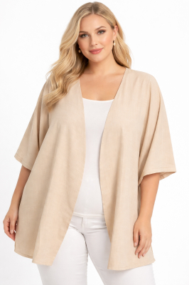 PLUS SIZE ΖΑΚΕΤΑ ΚΟΝΤΟΜΑΝΙΚΗ