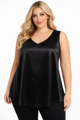 PLUS SIZE ΜΠΛΟΥΖΑ ΑΜΑΝΙΚΗ