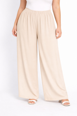 PLUS SIZE ΠΑΝΤΕΛΟΝΑ ΥΦΑΣΜΑΤΙΝΗ