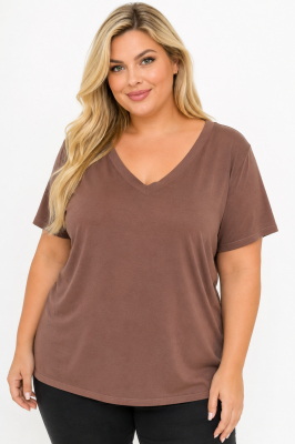 PLUS SIZE ΜΠΛΟΥΖΑ ΚΟΝΤΟΜΑΝΙΚΗ