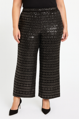 PLUS SIZE ΠΑΝΤΕΛΟΝΑ ΥΦΑΣΜΑΤΙΝΗ