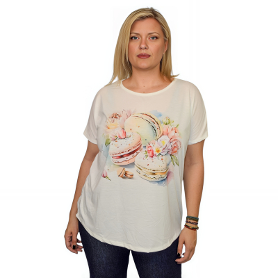 PLUS SIZE ΜΠΛΟΥΖΑ ΚΟΝΤΟΜΑΝΙΚΗ