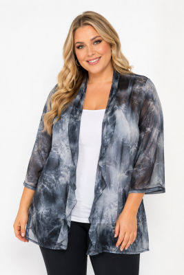 PLUS SIZE ΖΑΚΕΤΑ ΚΟΝΤΟΜΑΝΙΚΗ