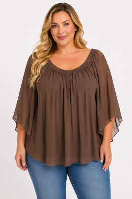 PLUS SIZE ΜΠΛΟΥΖΑ ΤΡΟΥΑΚΑΡ