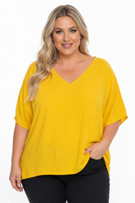 PLUS SIZE ΜΠΛΟΥΖΑ ΚΟΝΤΟΜΑΝΙΚΗ